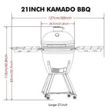 Henley Kamado 21  BBQ