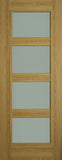 Shaker 4P Luxury Laminate Limed Oak Opal Lam Glass