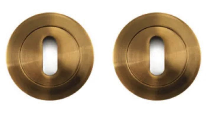 Blasket Bright Coffee Escutcheon