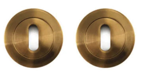 Blasket Bright Coffee Escutcheon