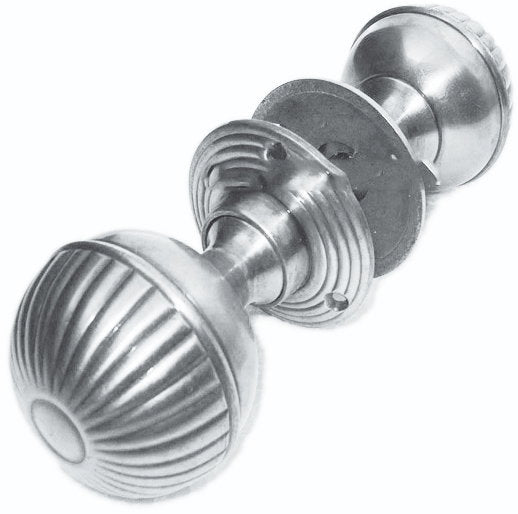 Balcarra Door Knob Polished Chrome