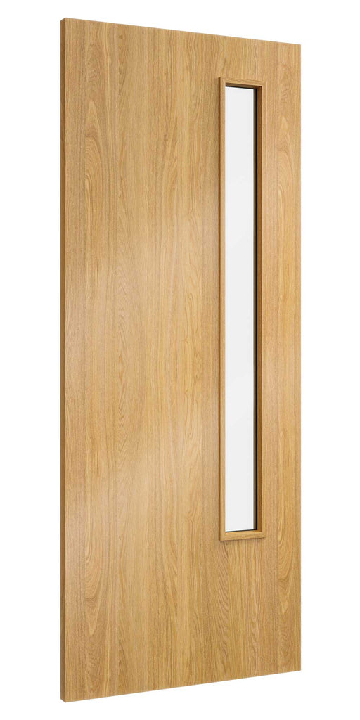 OAK - FRFLG13OK Clear Glazed FD30