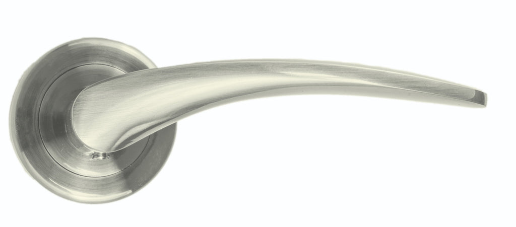 Lagan Satin Nickel Handle Set