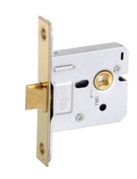 Upright Latch 2.5" SS Foreend and steel striker with boxkeep