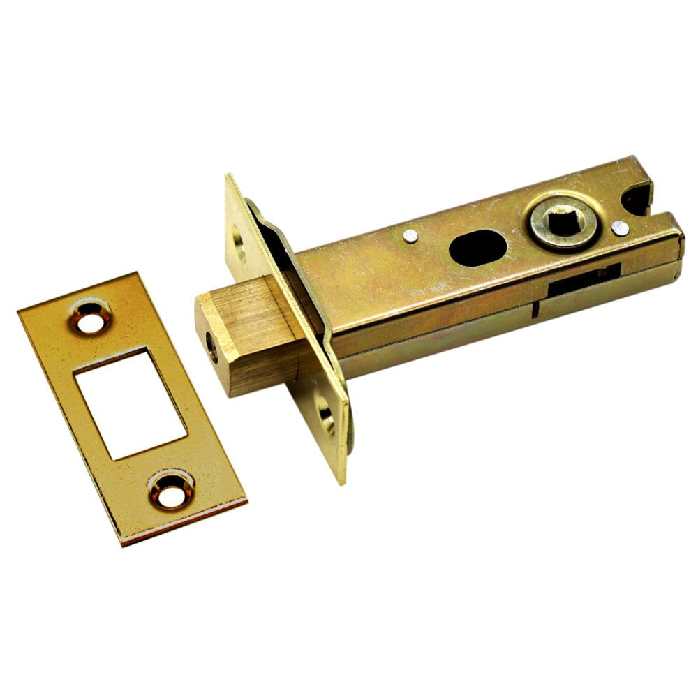 3" Radius Antique Brass Dead Bolt Tubular