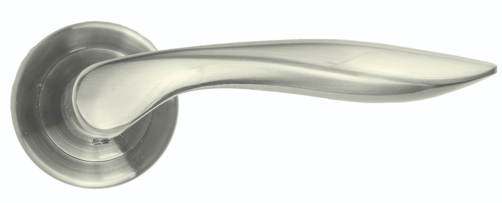 Aran Satin Nickel Handle Set
