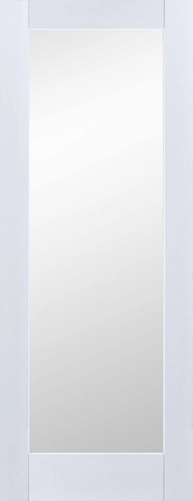 FD30 White Primed Shaker (Norma) Clear Glass