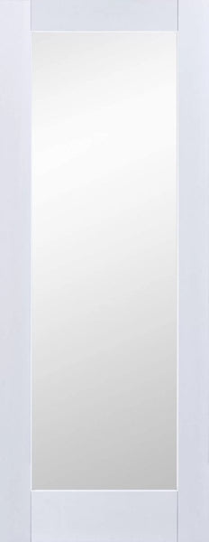 FD30 White Primed Shaker (Norma) Clear Glass