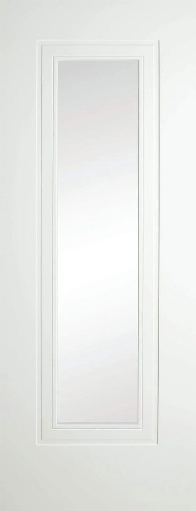 Versailles 1Lite Clear Premium Primed White