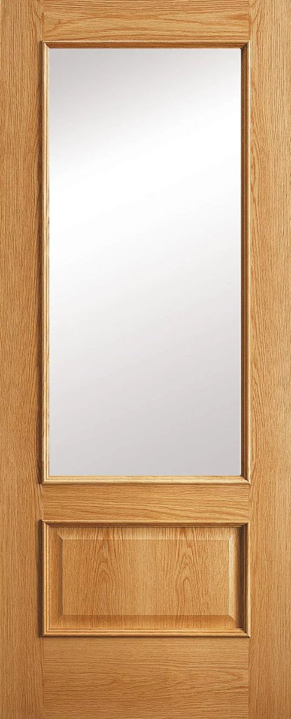 214 RLV Oak Satin Clear Glass - Natural