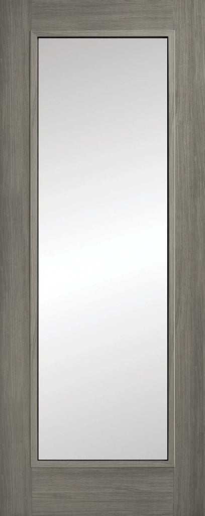 Shaker Luxury Laminate Grey Clear Glass