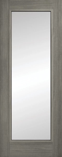 Shaker Luxury Laminate Grey Clear Glass