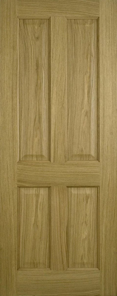 44mm Contract 4P Oak Varnished - Natural