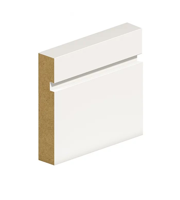 Sam Primed MDF Shaker Architrave (groove 5x5)