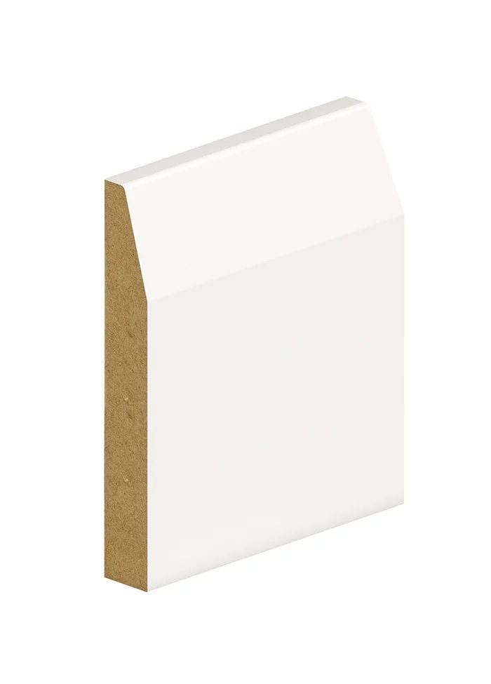 Sam Primed MDF Chamfer Skirting