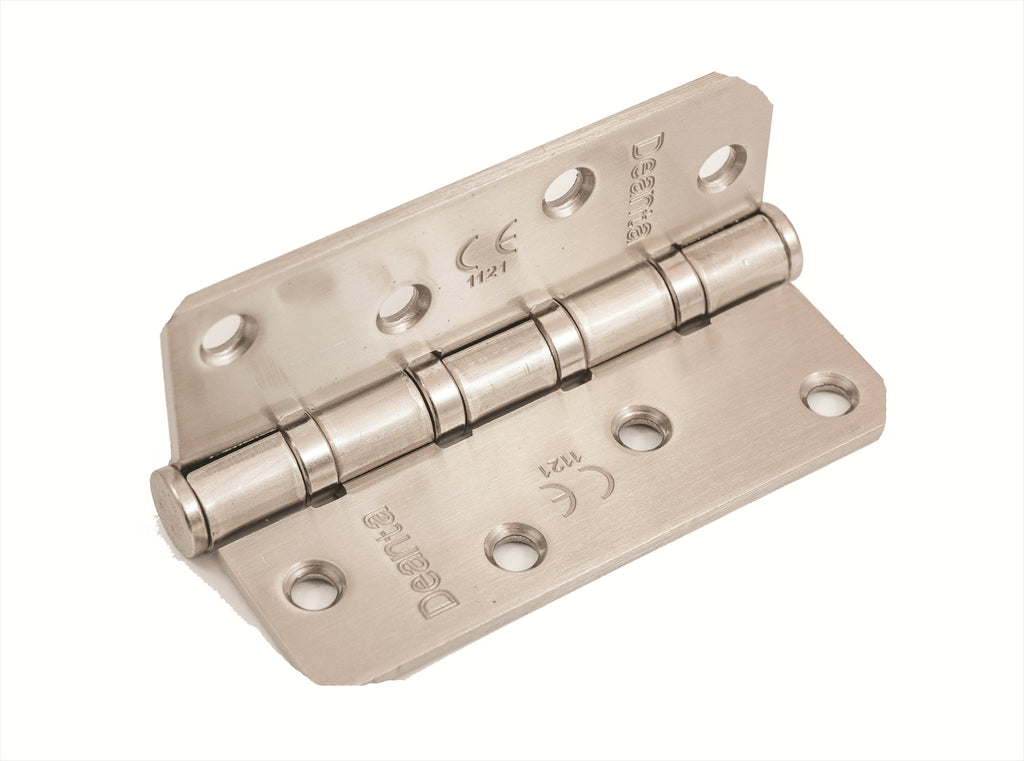 Grade 11 BB Hinge 4" x 3" x 2.7mm Radiussed SN (PAIR)