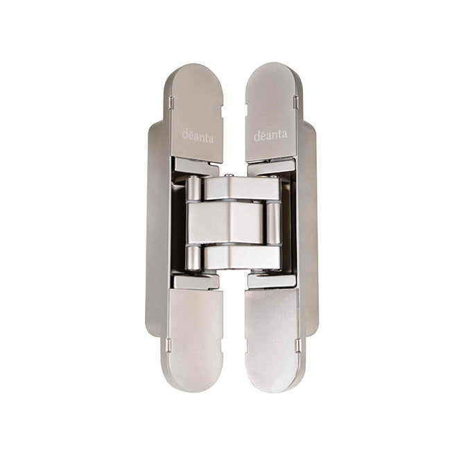 Concealed Door Hinges 2 Pack Satin Nickel