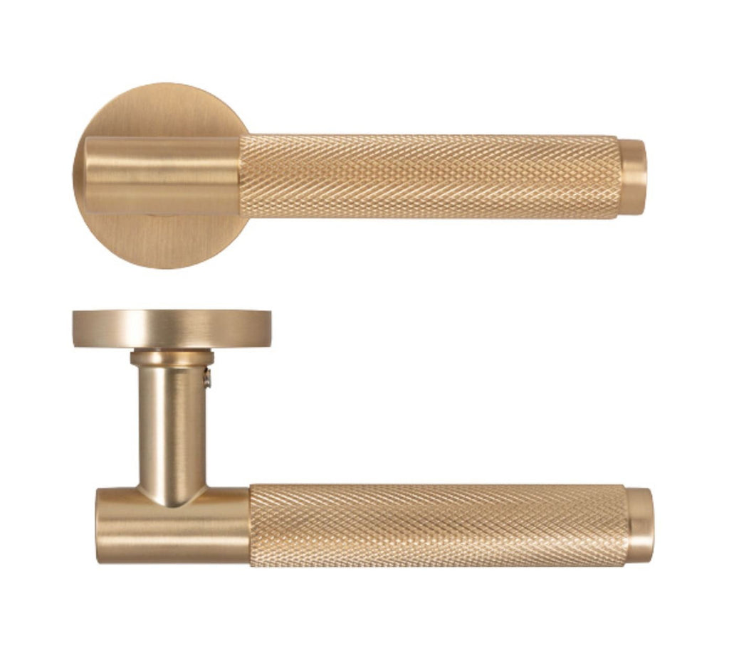 Roma Handles - Satin Brass