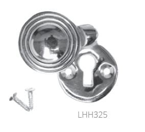 Round Polished Chrome Escutcheon