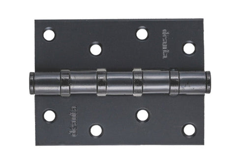 Square Hinge Black Graphite 4" x 3" x 2.5mm 2 BB (Pack of 3)