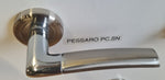 Pessaro Polished Chrome / Satin Nickel