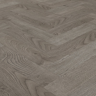 Authentic Herringbone Steel Grey
