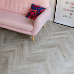 Chateau Herringbone Java Light Grey