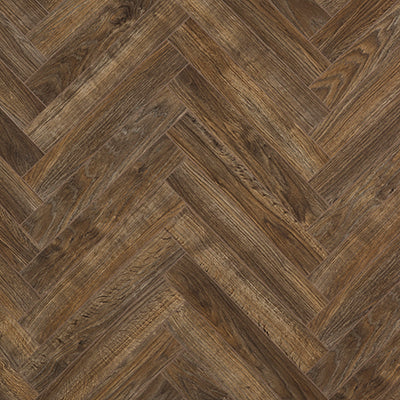 Chateau Herringbone Java Brown