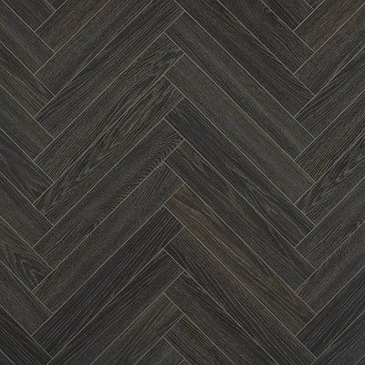 Chateau Herringbone Charme Black