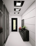 Amsterdam Clear Bevelled Premium Primed Black