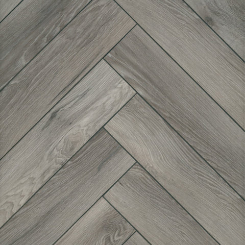 Palladium Grey Oak Herringbone