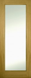 Contract Oak 1 Lite Clear Varnished