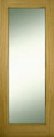 Contract Oak 1 Lite Frosted Varnished